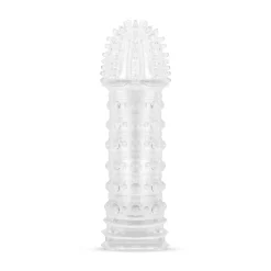 Gaine à penis à Côtes - Transparent