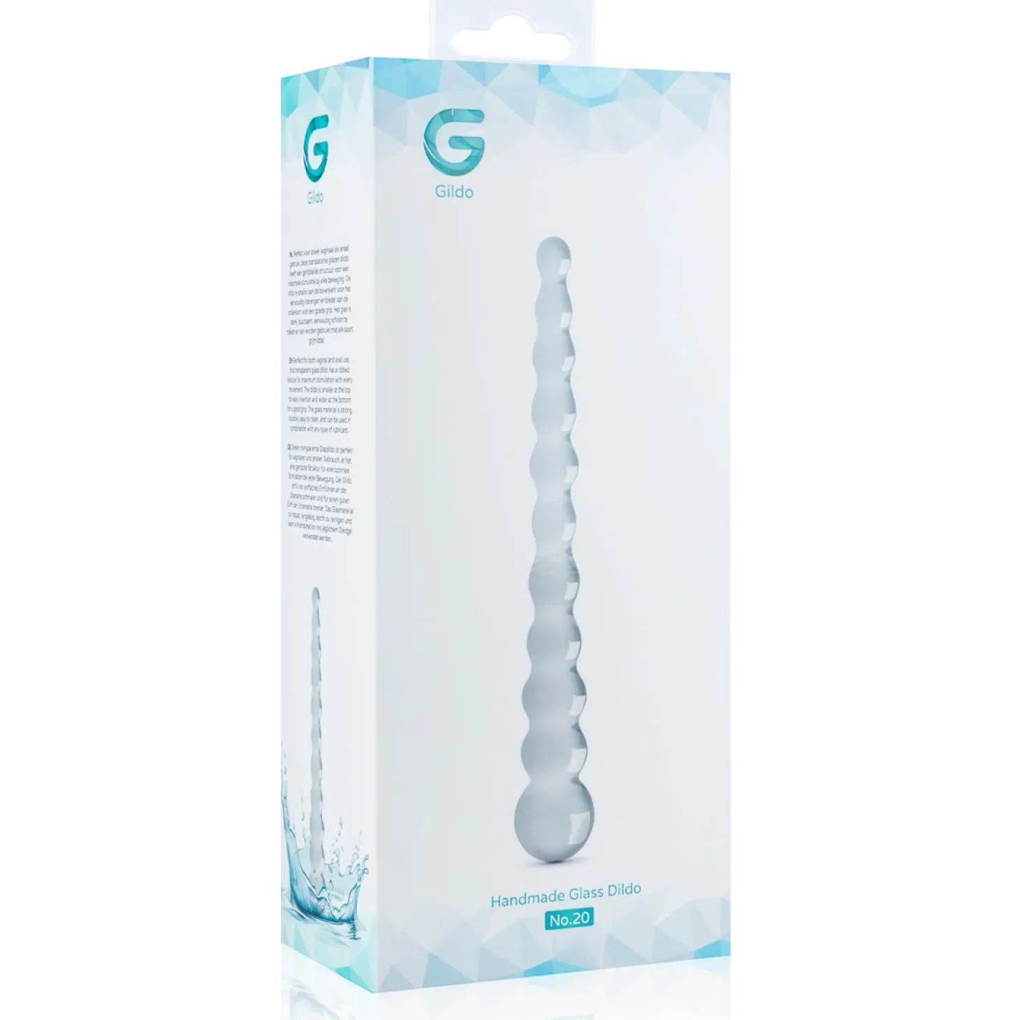 Gildo - Glazen Dildo No. 20 - 23 cm