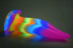 Glow-in-the-dark Unicorn Tongue Dildo