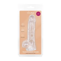 Gode en Gelée avec Testicules - 13,5 cm