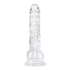 Gode en Gelée avec Testicules - 15 cm