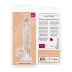 Gode en Gelée avec Testicules - 15 cm