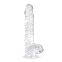 Gode en Gelée avec Testicules - 15 cm