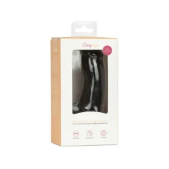 Godemiché avec testicules 12 cm - Noir