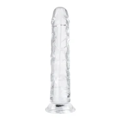 Godemiché en gel sans testicules - 18 cm