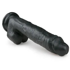 Godemichet noir réaliste - 26,5 cm