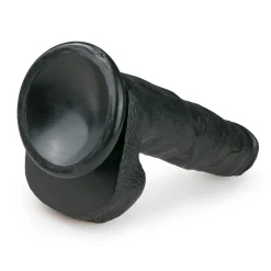 Godemichet réaliste de 22,5 cm - EasyToys - Noir