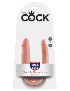 Godemiché King Cock Small Double Trouble 33,5 cm - Chair