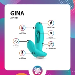 Good Vibes Only - Gina Vibromasseur G-Spot à Battement
