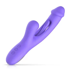 Good Vibes Only - Tess Vibromasseur Lapin avec Stimulateur du Point G