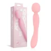 Good Vibes Only - Vibromasseur Baguette Double Face - Soft Silicone - Rose