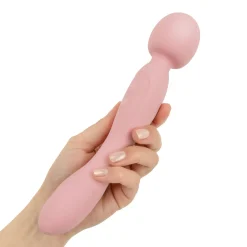 Good Vibes Only - Vibromasseur Baguette Double Face - Soft Silicone - Rose