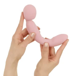 Good Vibes Only - Vibromasseur Baguette Double Face - Soft Silicone - Rose