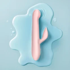 Good Vibes Only - Vibromasseur Poussant - Silicone Doux - Rose