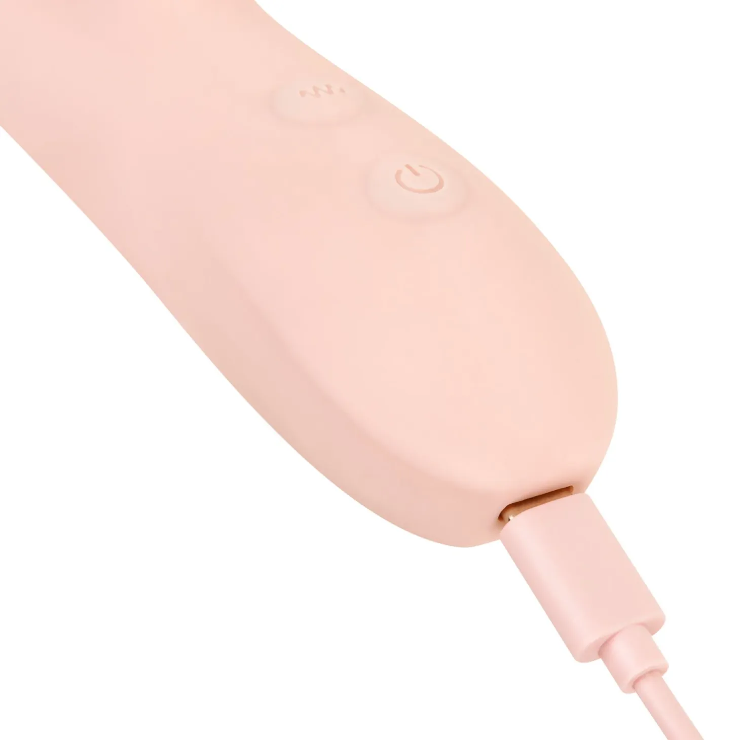 Good Vibes Only - Vibromasseur Poussant - Silicone Doux - Rose