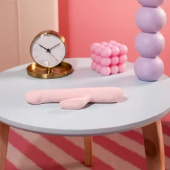Good Vibes Only - Vibromasseur Poussant - Silicone Doux - Rose