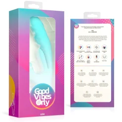 Good Vibes Only - Vibro rabbit va-et-vient "Lisa" - Turquoise