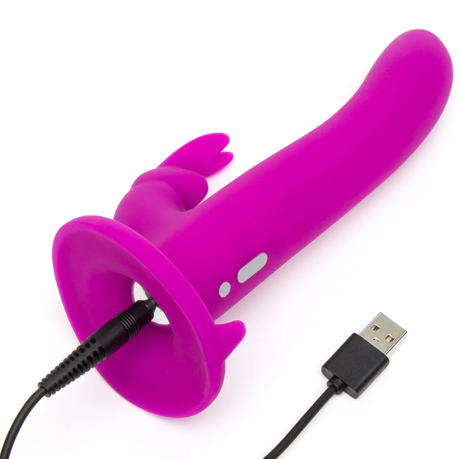 Happy Rabbit – Harnais Vibrant – Magenta