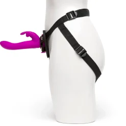 Happy Rabbit – Harnais Vibrant – Magenta
