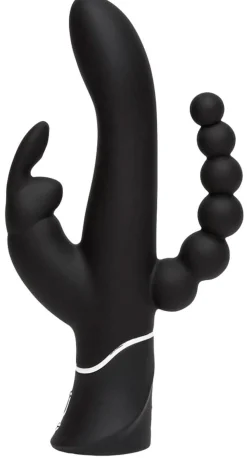 Happy Rabbit – Triple Curve Rabbit Vibrator – Noir