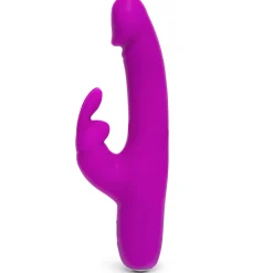 Happy Rabbit – Vibromasseur Rabbit Réaliste Slimline – Violet