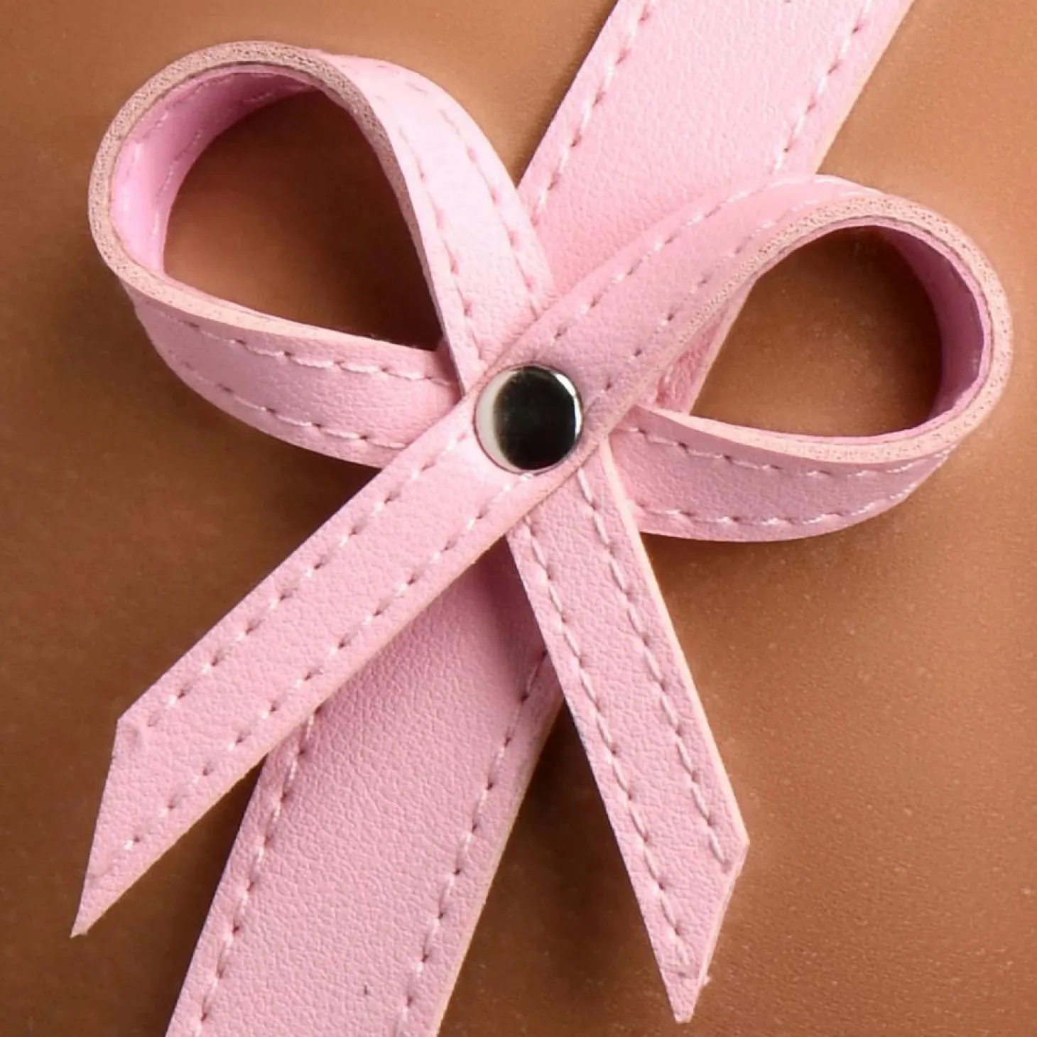 Harnais de bondage avec nœuds M/L - Rose