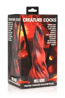 Hell Kiss Twisted Tongues Gode en silicone