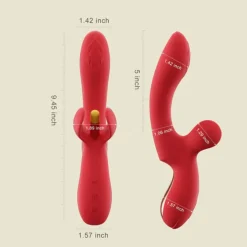 HoneyPlayBox – Fortexa Vibromasseur Tapotant A-Spot – Rouge