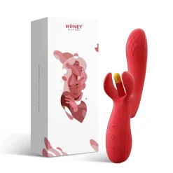 HoneyPlayBox – Fortexa Vibromasseur Tapotant A-Spot – Rouge