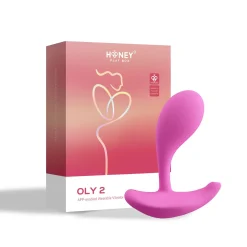 HoneyPlayBox - OLY 2 Vibromasseur Clitoridien & Point G Portable avec Appli