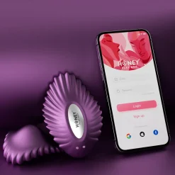 HoneyPlayBox - PEARL App-Controlled Magnetic Panty Vibrator Purple