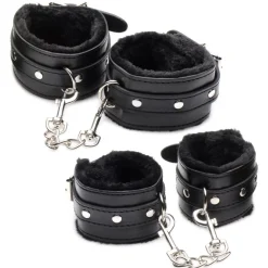 Hook Up Somptueux ensemble de bondage de 10 pièces - Noir