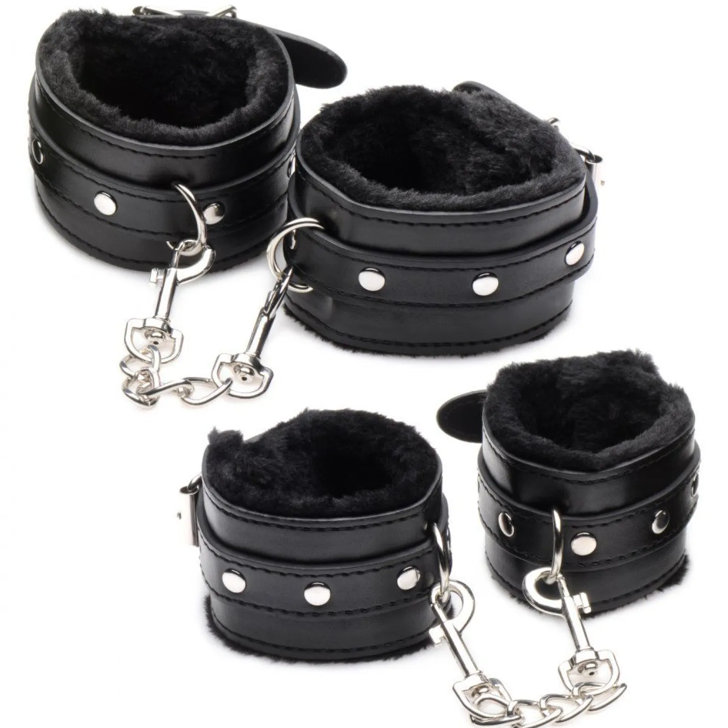 Hook Up Somptueux ensemble de bondage de 10 pièces - Noir