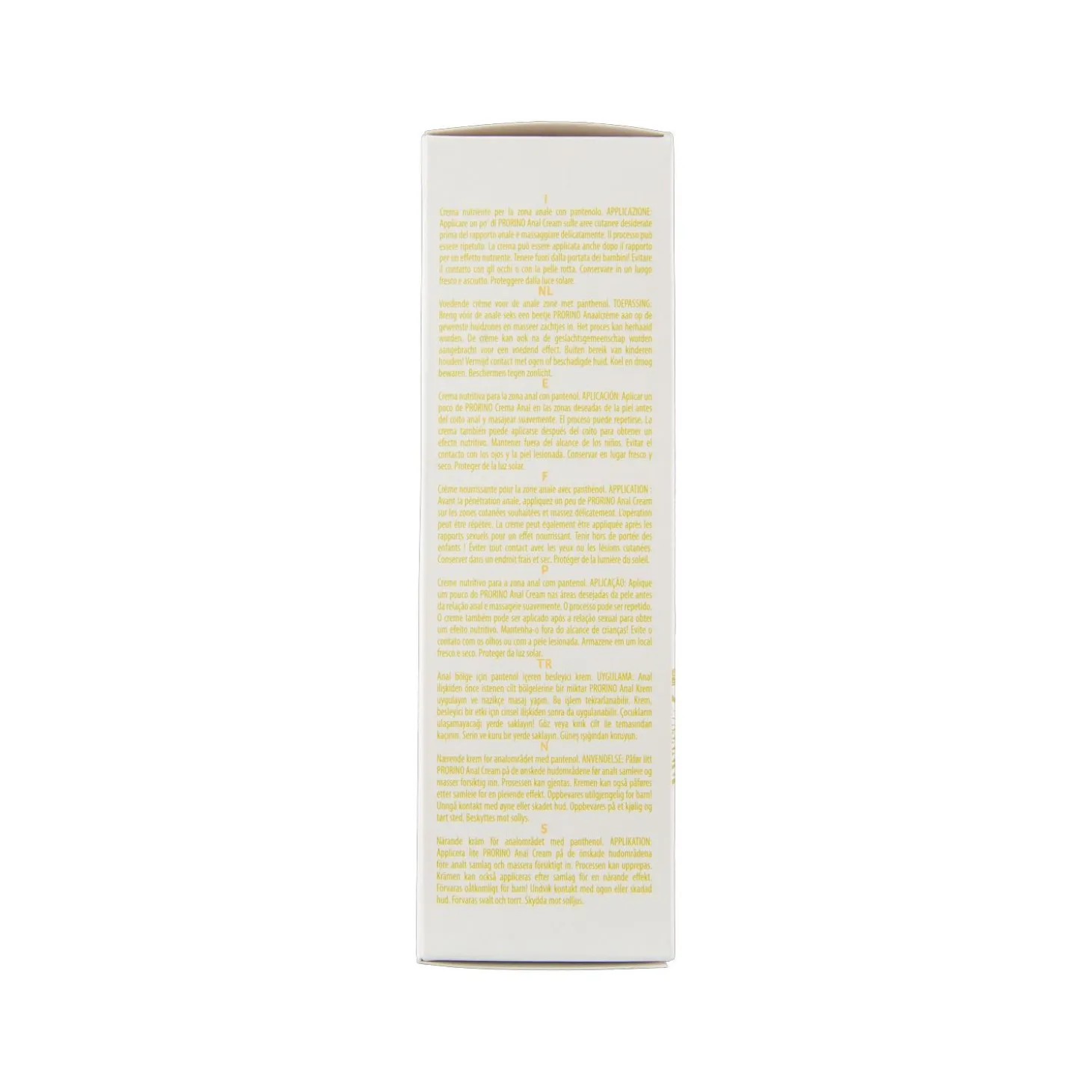 HOT - Crème de confort anal sensible PRORINO - 100 ml