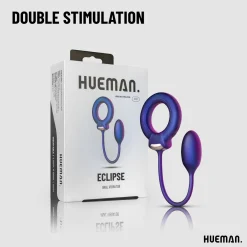 Hueman - Cockring avec balle anale