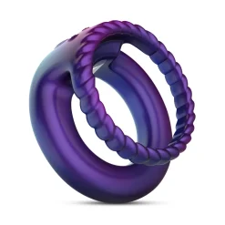 Hueman - Jupiter Anneau vibrant pour pénis et testicules - Violet