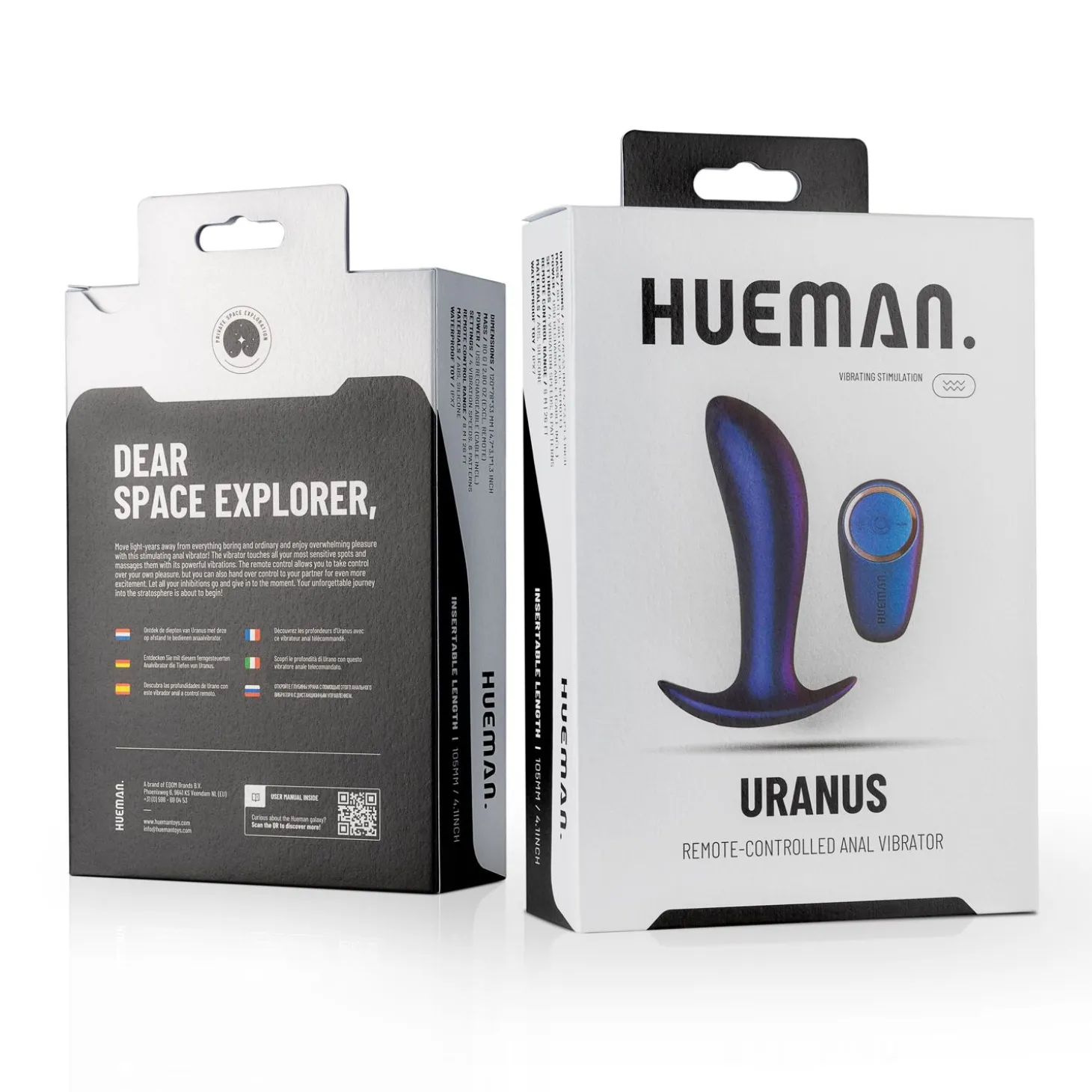 Hueman - Uranus Vibromasseur Anal