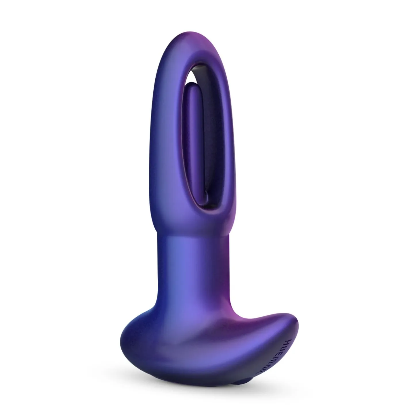Hueman - Voyager Plug Anal avec Fonction Tapotement - Violet