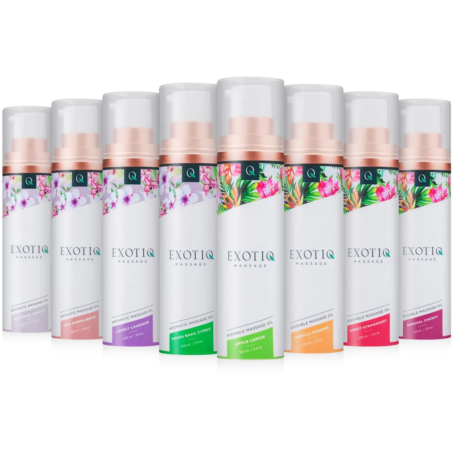 Huile de massage parfum agréable de lavande Exotiq - 100 ml