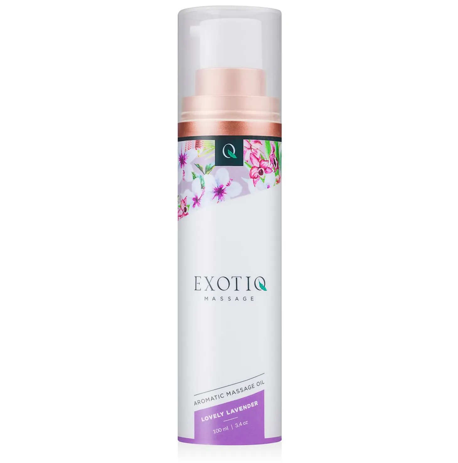 Huile de massage parfum agréable de lavande Exotiq - 100 ml