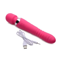 INMI - Ultra Thrust-Her Baguette Vibrante en Silicone - Rose