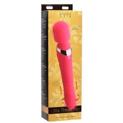 INMI - Ultra Thrust-Her Baguette Vibrante en Silicone - Rose