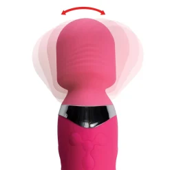 INMI - Ultra Thrust-Her Baguette Vibrante en Silicone - Rose