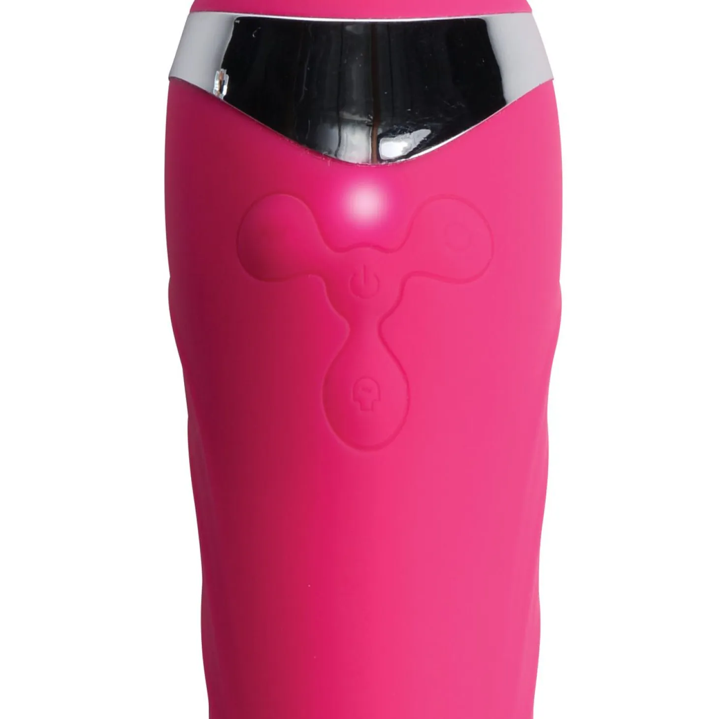 INMI - Ultra Thrust-Her Baguette Vibrante en Silicone - Rose
