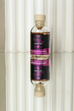 INTT- Gel de massage chauffant à la barbe à papa