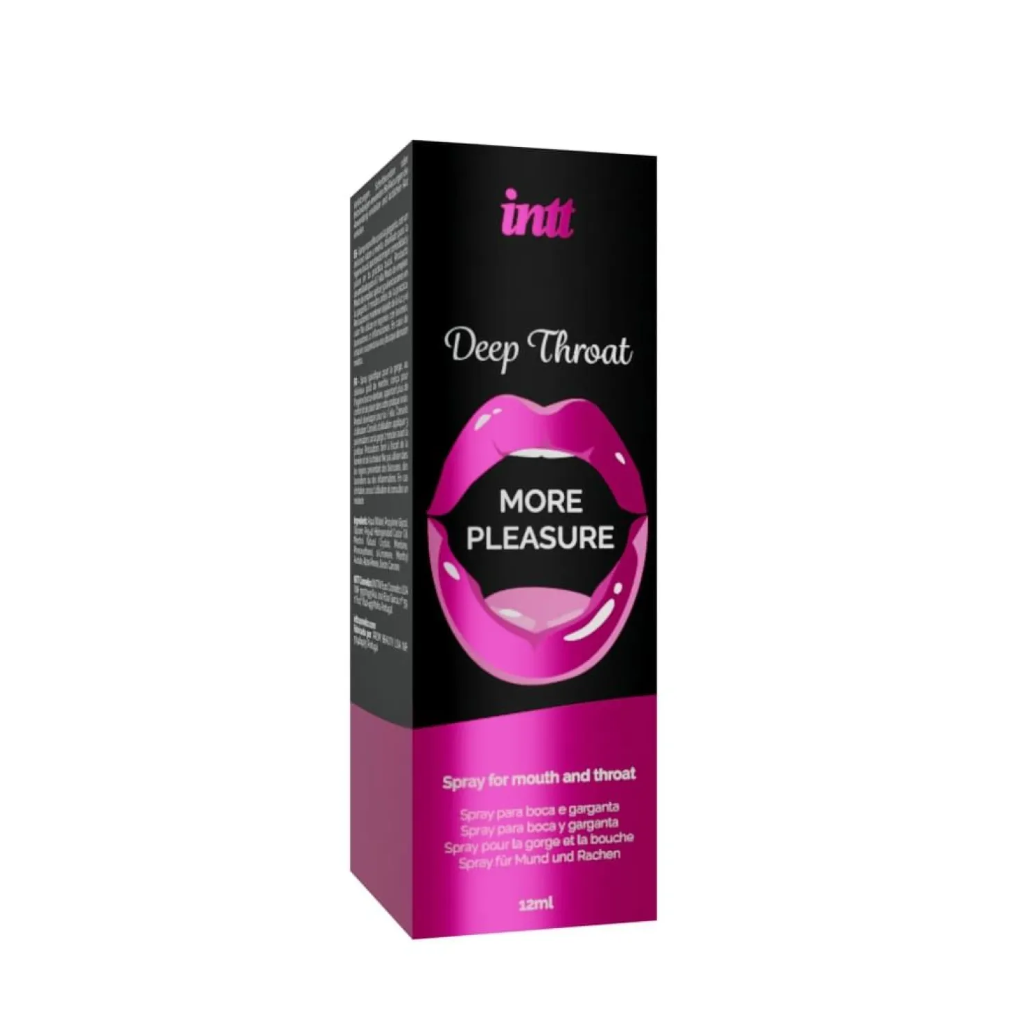 INTT - Spray à la menthe pour gorge profonde - 12 ml