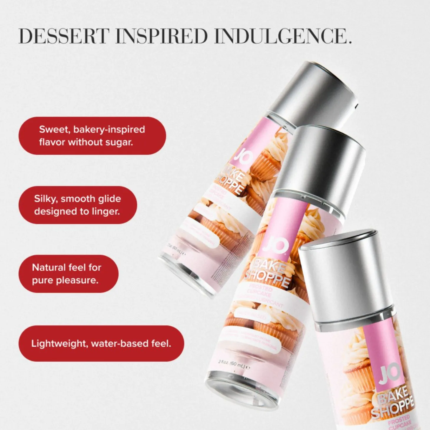 JO - Bake Shoppe Frosted Cupcake Lubrifiant - 60ml