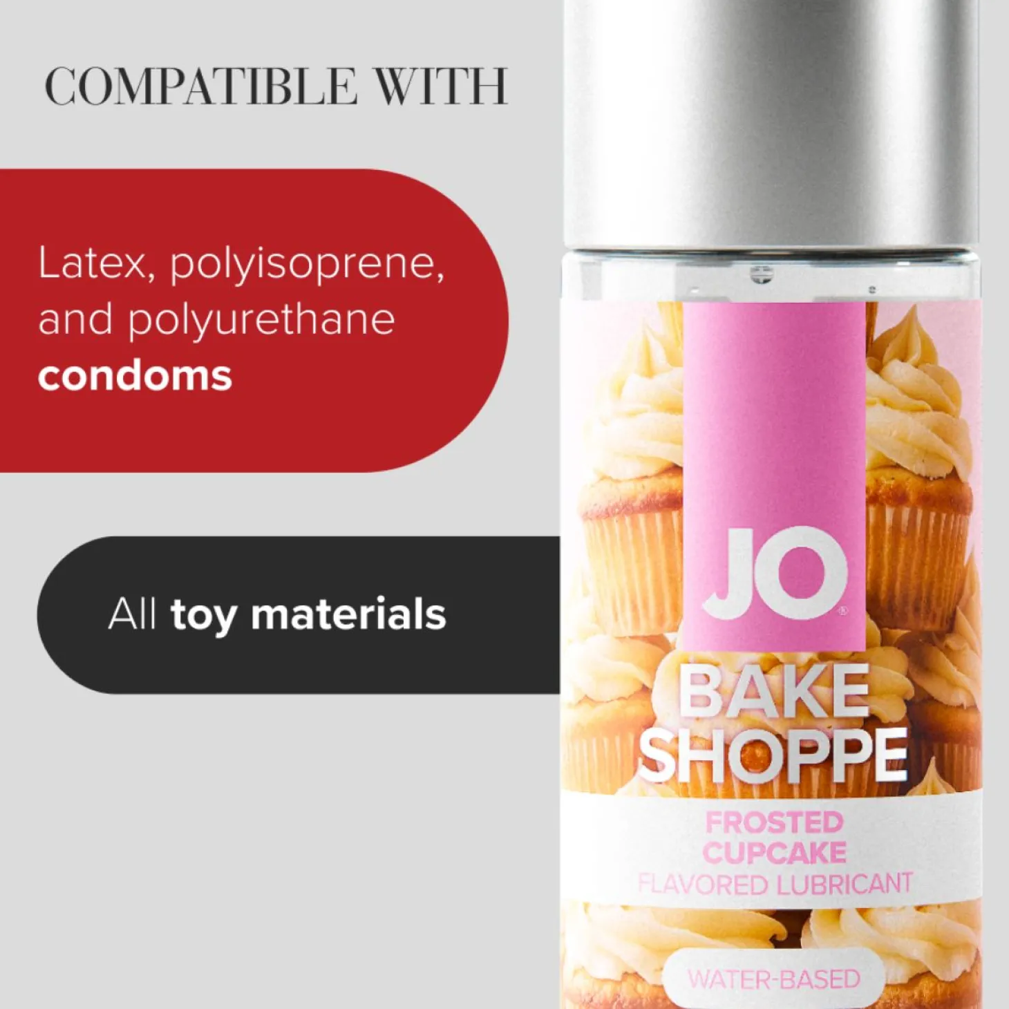 JO - Bake Shoppe Frosted Cupcake Lubrifiant - 60ml