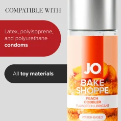 JO - Bake Shoppe Tarte Aux Pêches Lubrifiant - 60ml