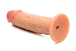 JOCK - Godemichet Vibrant Real Skin - 20 cm & Teint Clair